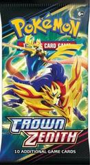 Crown Zenith Pokémon booster pack