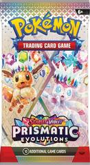 Prismatic Evolutions Pokémon booster pack