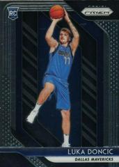 Luka Doncic 2018 Panini Prizm sports card